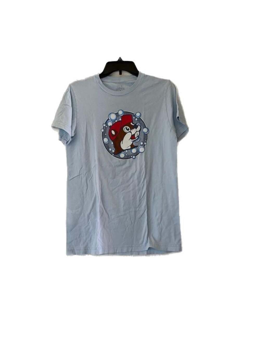 Buc-ee's I Washed My Hands At Buc-ee's Light Blue Graphic T-Shirt